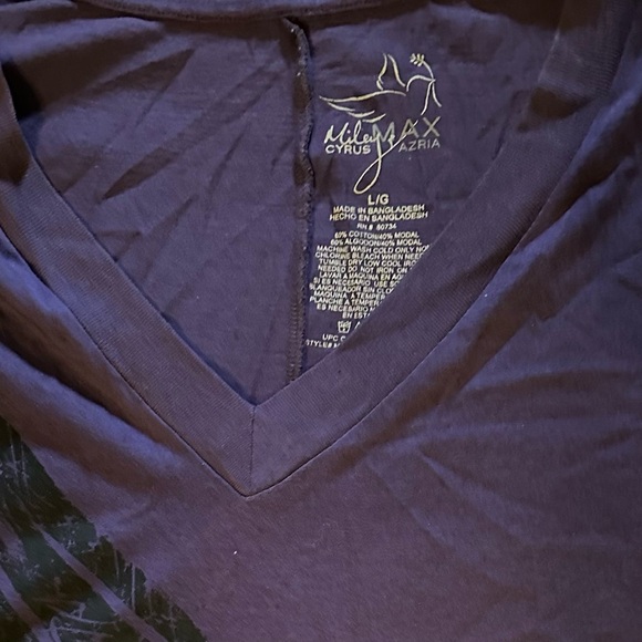 Miley Cyrus and Max Azria Shirt large - Picture 2 of 2